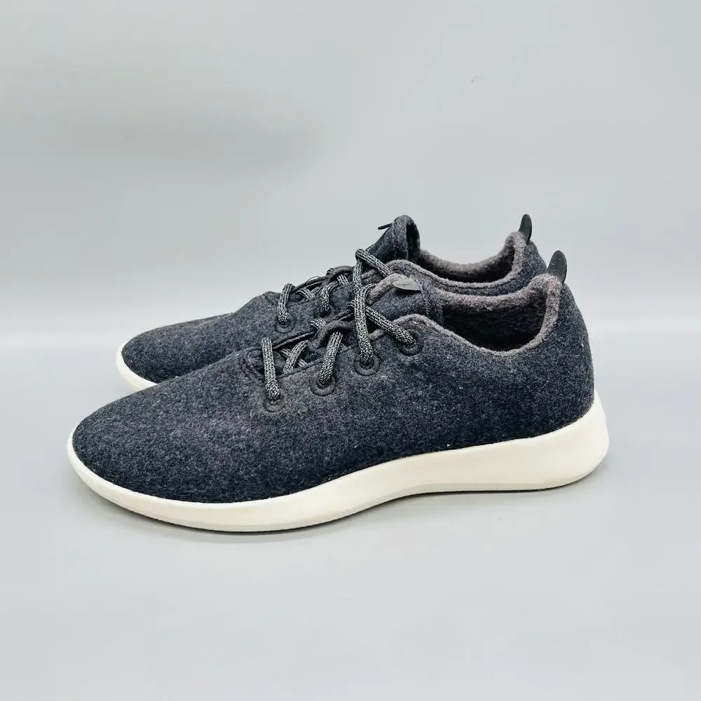 Allbirds Shoes Womens 10 Gray Merino Wool Runner Low Top Sneakers Comfort Casual